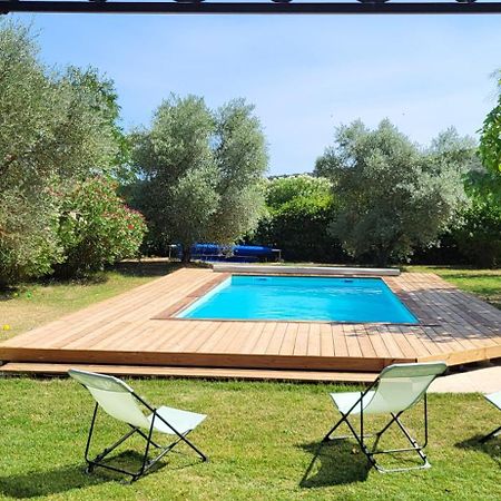 Villa entre vigne et lavande Verfeuil Extérieur photo
