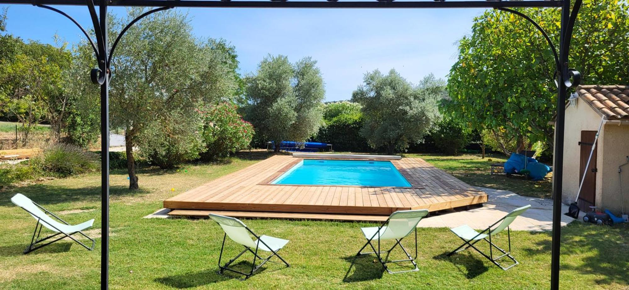 Villa entre vigne et lavande Verfeuil Extérieur photo